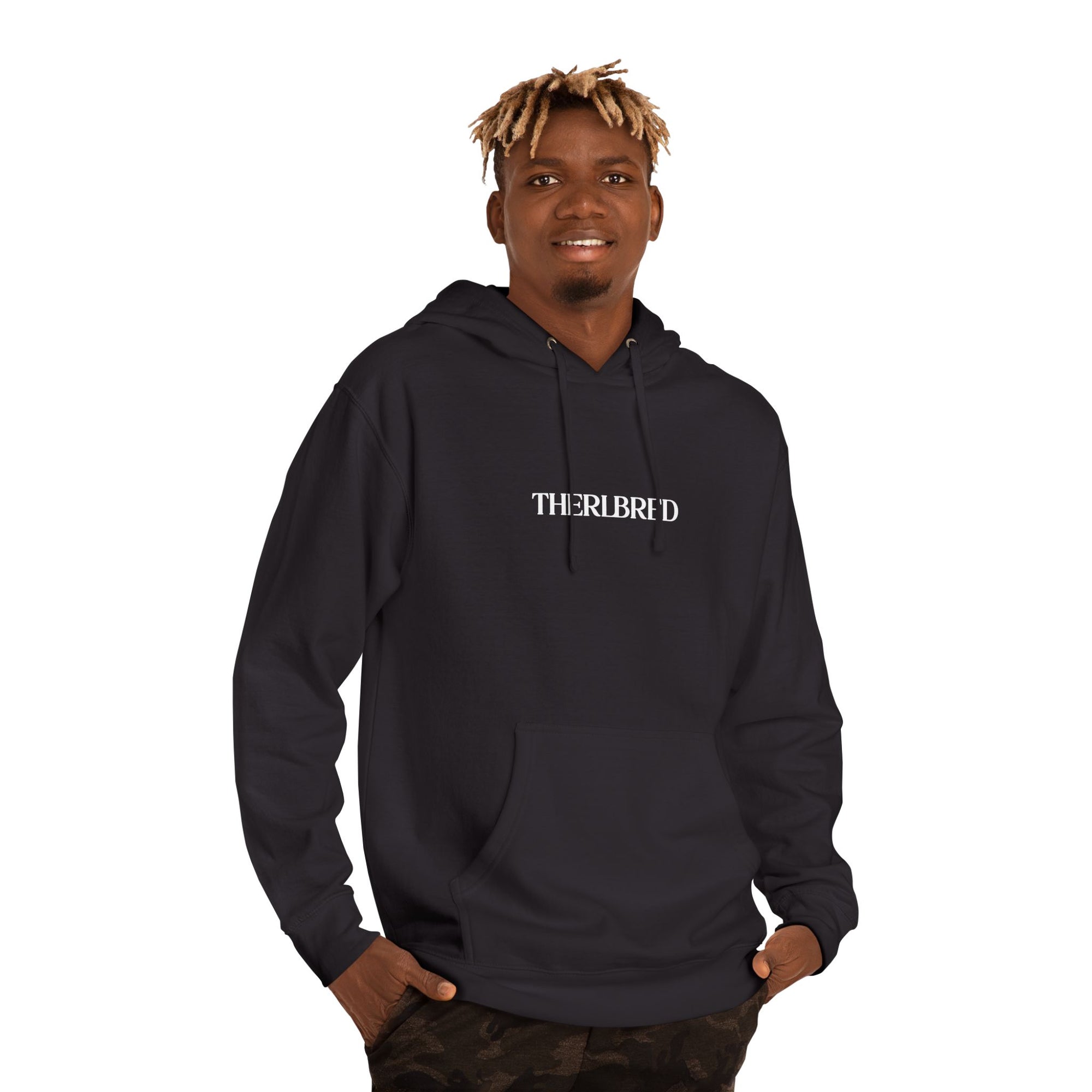 Therlbred Essential Hoodie - Black
