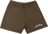 WASHED THERLBRED FRENCH TERRY SHORT - MOCHA